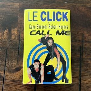 Le Click Cassette Tape Single Call Me 1997 Vintage 90s Music Kayo Shekoni